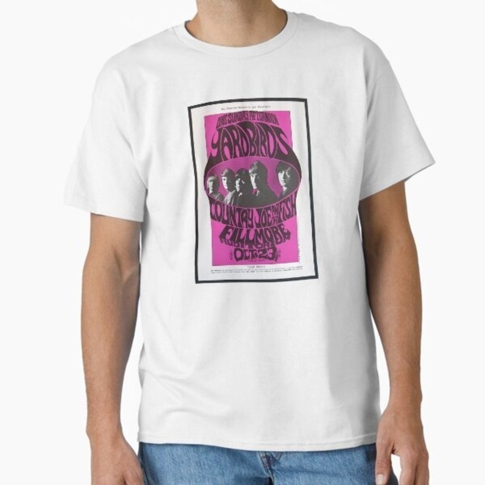 The Yardbirds Gig Poster Classic T-Shirt